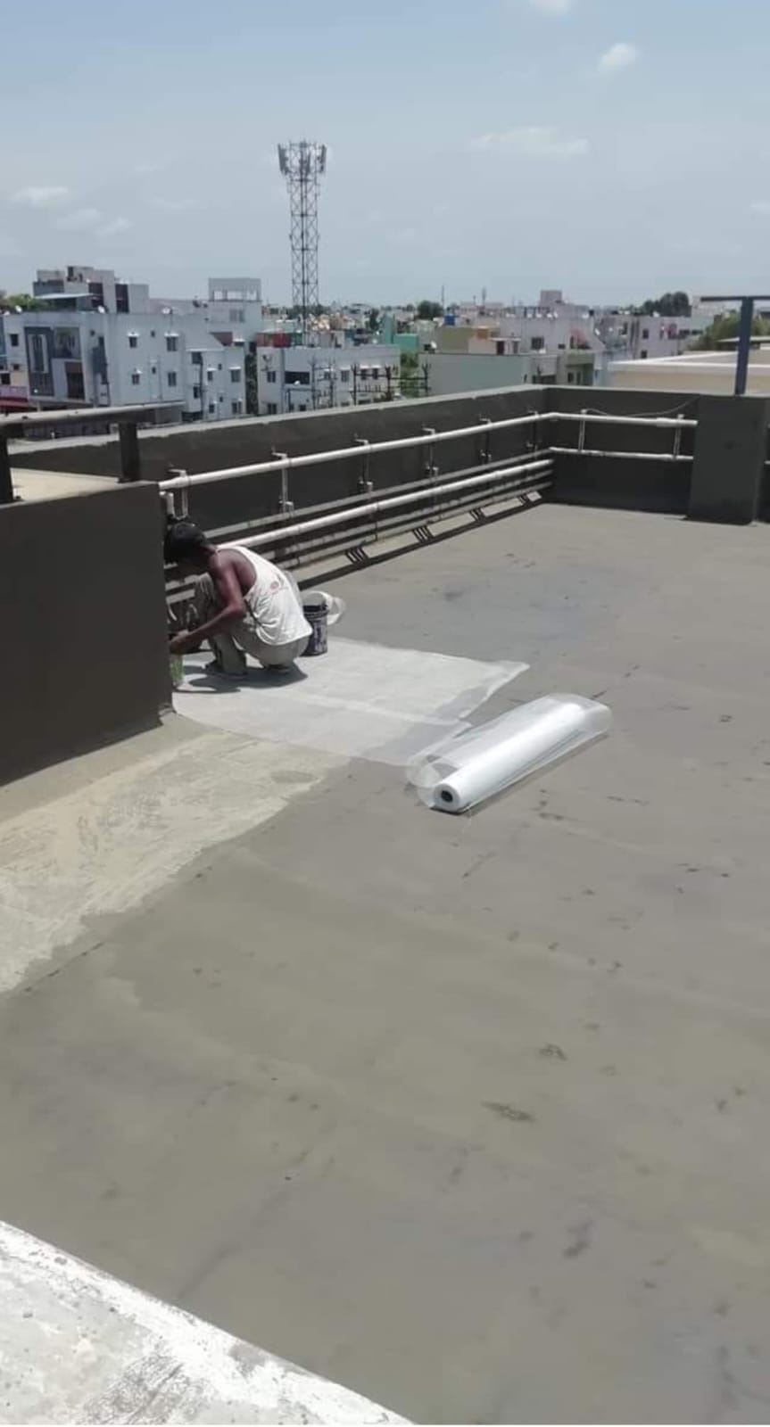 Membrane Rollout · Terrace